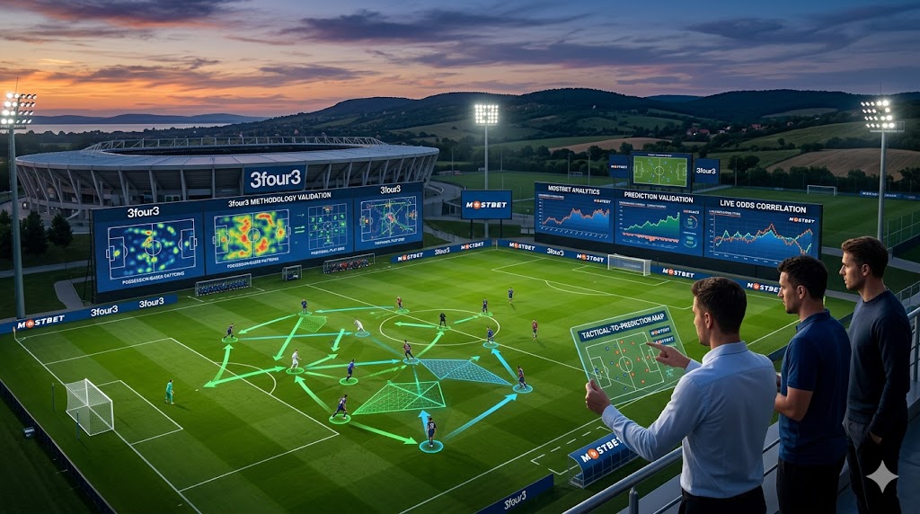 Hogyan alkalmazzák a Mostbet futballelemzői a 3four3 koncepciókat a taktikai elemzésben :