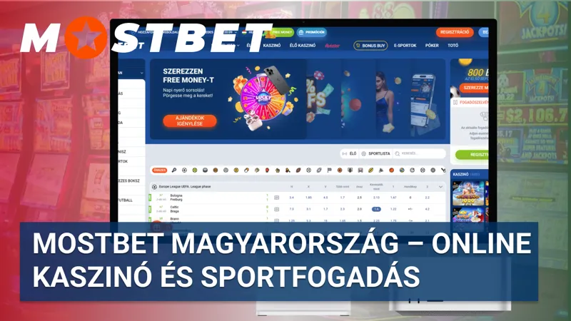Mostbet hivatalos weboldal felülete