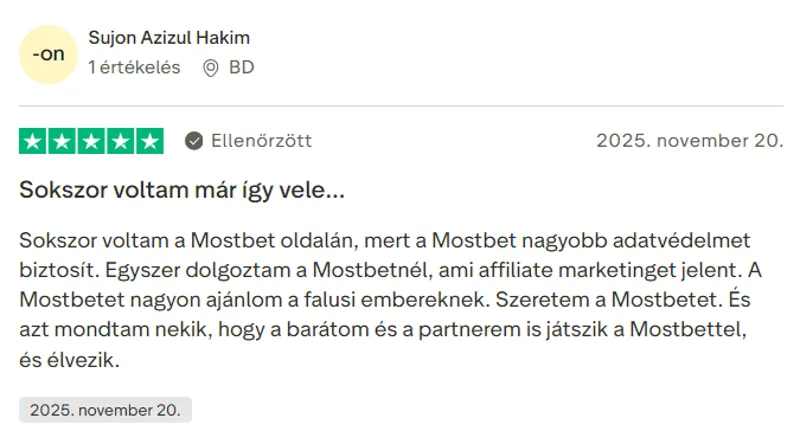 Mostbet platform részletes értékelése